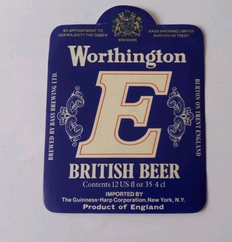 Worthington british beer - worthington,