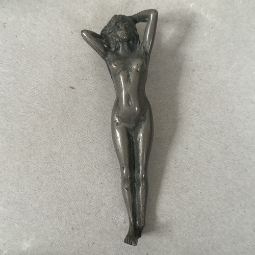 Art deco nude female car - nude,