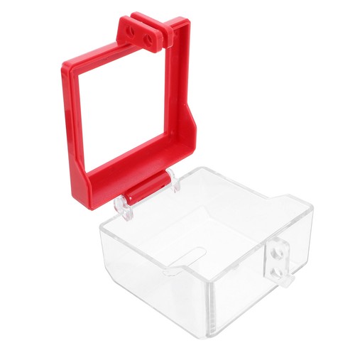 Transparent push button - push,