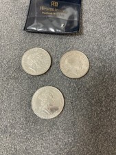 3 X £5 Five Pound Coins 1926