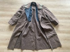 Russian Army Coat Overcoat Trench Coat Uniform Size S KGB Wool Authentic