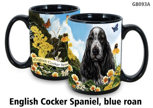Garden party mug blue - party,