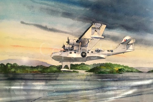 Raf flying boat based upper - raf,