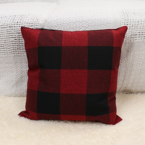 Black white cushion - black, &