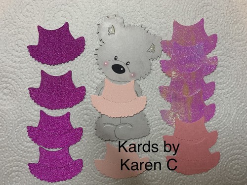 Die cut dresses mixed - x,
