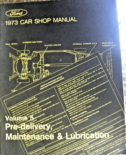 1973 factory ford car - 1973,