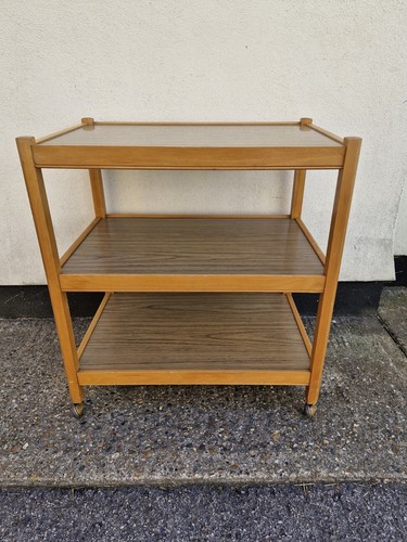 Vintage three tier tea trolley - tier,