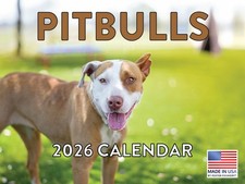 Pitbull Calendar 2026 Pit Bull