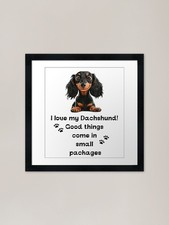 Dachshund Puppy Owner Gift: I