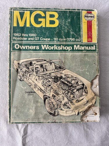 Haynes mgb roadster - roadster, gt
