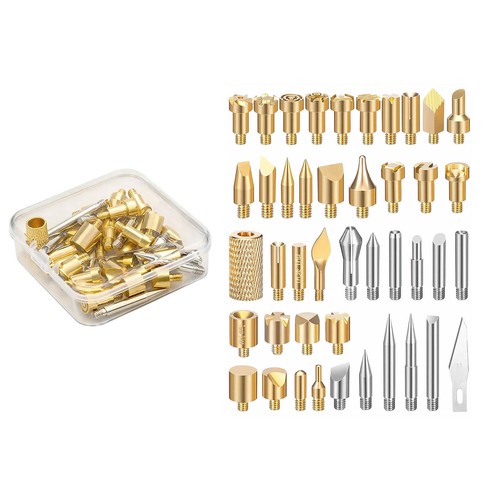 Piece pyrography tip set - piece,