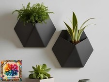 Wall mounted garden - wall, pot