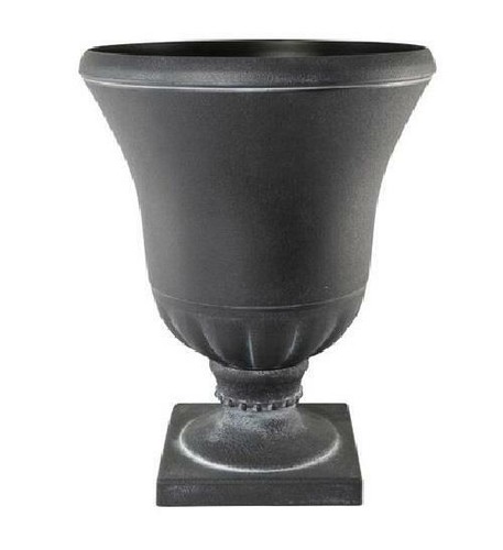 Tall urn planter with - urn,
