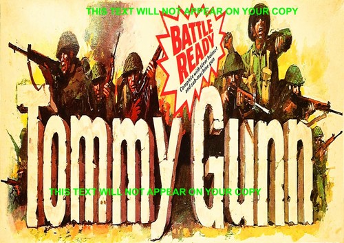 Vintage tommy gunn - vintage,