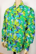 Mens Stag Number Rolling Dice Funky Loud Hand Made Shirt Large  Unique (14)