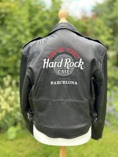 Leather Jacket Hard Rock Cafe Barcelona