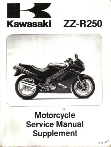 Zzr250 96 supplementary - zzr250, '90-96