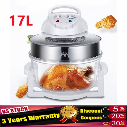 17l air fryer glass - air, infrared