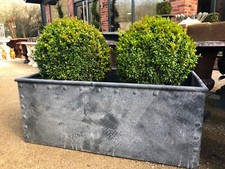  Galvanised tanks - Galvanised water trough with rivets 100 cm