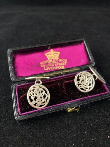 Rare silver cufflinks - rare,