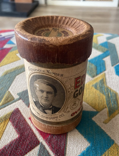 Edison wax cylinder - cylinder,, v+