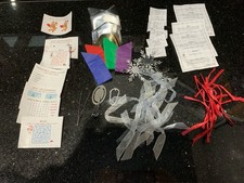 CHRISTMAS CRACKER FILLER PARTS TOYS HATS JOKES RIBBONS MAKE YOUR OWN FOR 6+