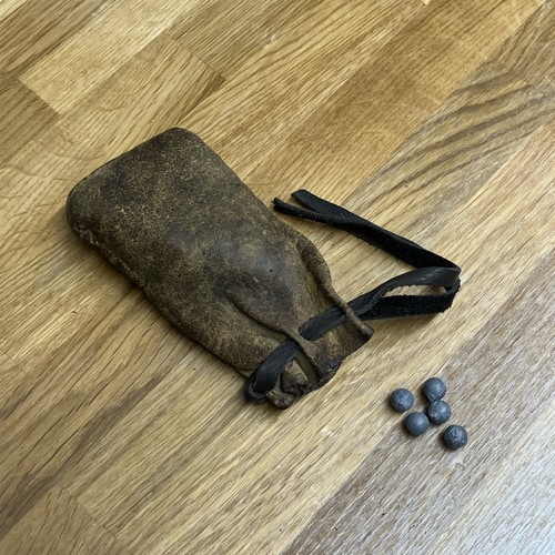 Antique leather purse shot - antique,