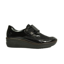 Rieker 487C0-00 Black Patent