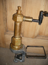 Vintage heavy brass beer tap