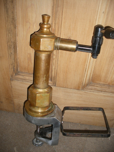 Vintage heavy brass beer - , tap