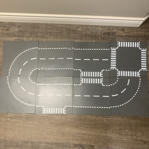 Lot lego city street road - lego,