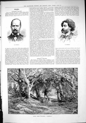Old 1882 scene wagner parsifal - old,