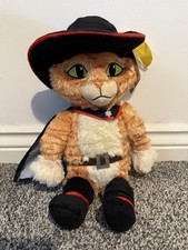 Dreamworks Puss In Boots The Last Wish Ginger Cat Soft Plush Toy New with Tags