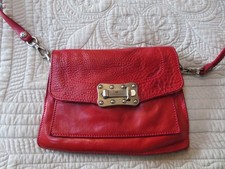 Campomaggi red leather - leather, agnese