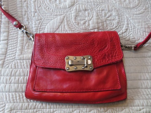 Campomaggi red leather - campomaggi, agnese