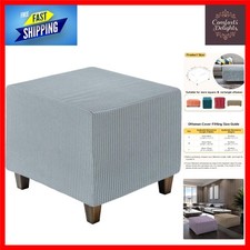 Stretch Jacquard Ottoman
