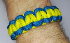 Ukraine Paracord Wristband 90%
