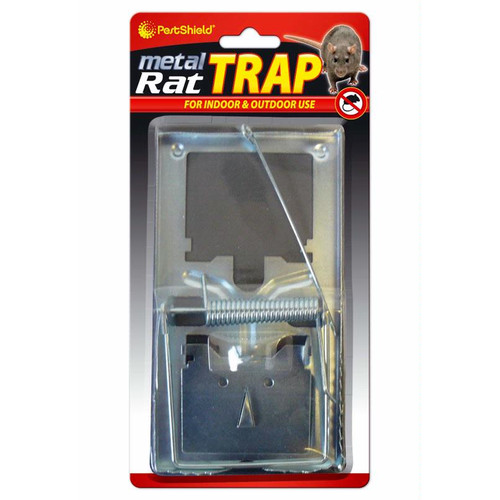 Metal rat trap inch - rat, large