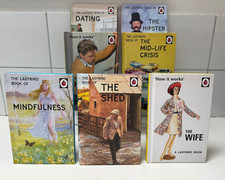 LADYBIRD Bundle 7x HOW IT WORKS Husband Wife BOOK OF Shed Mid-life Crisis Dating