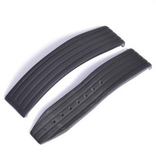 Omega Speedmaster Schumacher 98000250 Black Rubber  21mm – 20mm Wide Watch Strap