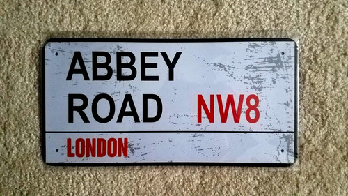 Abbey road the beatles vintage - road,