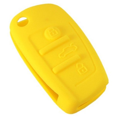 Yellow key fob protective - yellow,