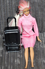 2x Clear Black Plastic 3D