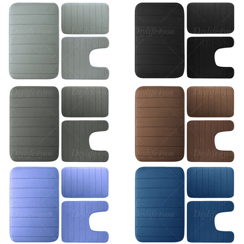 3pcs set memory foam - foam, bath