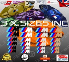 M SPORT Brake Caliper Decals Sticker M1 M2 M3 M4 M5 M6 COMPETITION M140 M135 M24