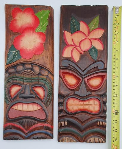 Indonesian carved wall - carved,