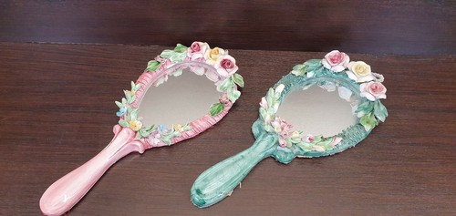 Hand mirror dressing set - mirror,