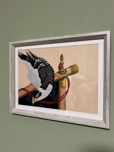 Katsushika hokusai hawk - hawk, a4
