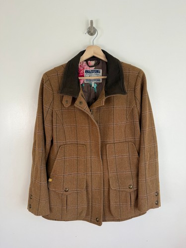 Joules tweed jacket size - jacket, 14