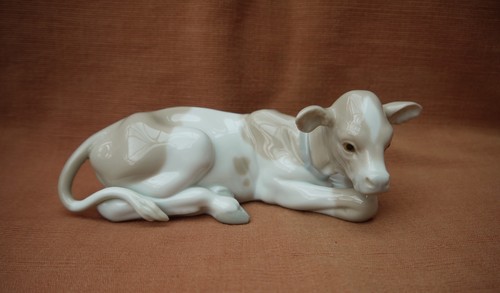 Lladro cow 4680 - lladro,